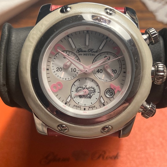 🇨🇭BNIB Glam Rock “Miami” Swiss Made Quartz Watch GR10130 - Picture 3 of 9